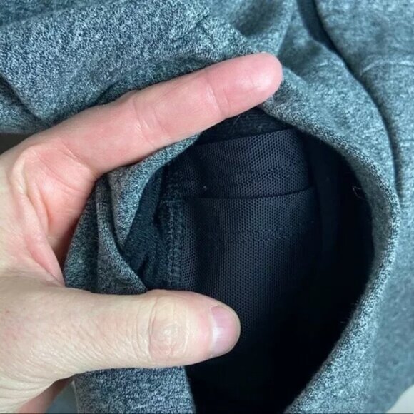 Lululemon Going Places Jacket Heathered Speckled Black Size 2 Grey Warm Coat - Picture 6 of 10